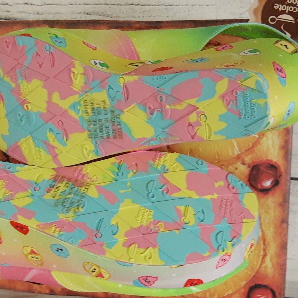 Hot Chocolate Design Chocolaticas Platform Wedge Slingback Sandals PICNIC Sz 8 - Picture 6 of 16
